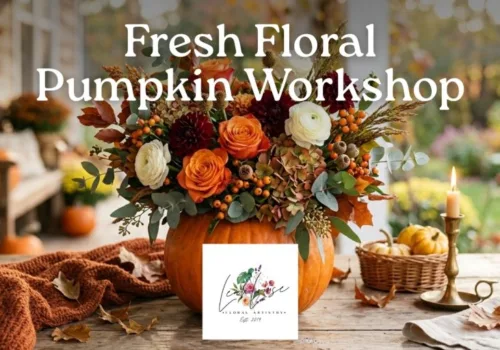 Fresh Floral Pumpkin Workshop - Ipswich.love