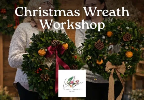 Christmas Wreath Floral Workshop - Ipswich.love