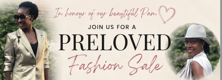 PreLoved Fashion Sale – In honour of Pam - Ipswich.love