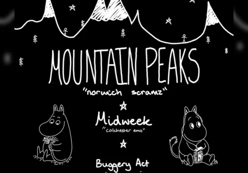 Offbeat Promotions: mountain peaks / Midweek / Buggery Act - Ipswich.love