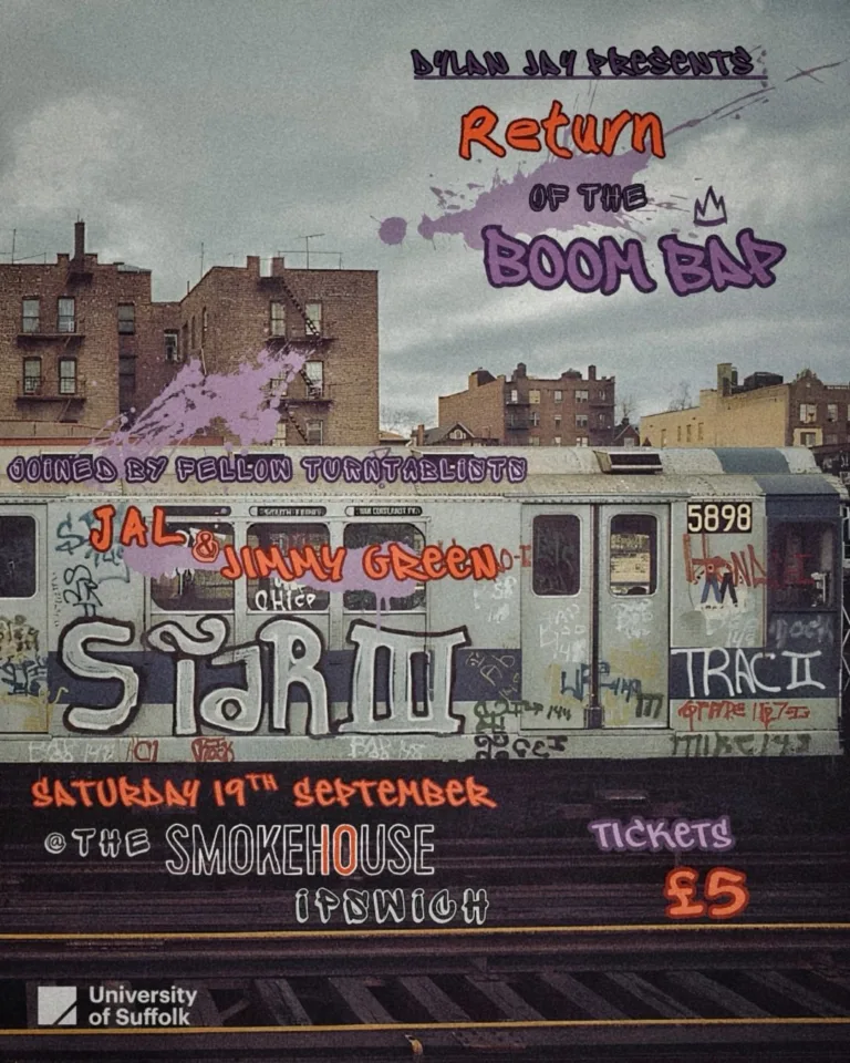 Return of the Boom Bap: Dylan Jay / Jimmy Green / JAL - Ipswich.love