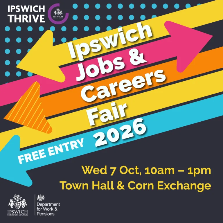 Ipswich Borough Council and DWP Jobs and Careers Fair - Ipswich.love