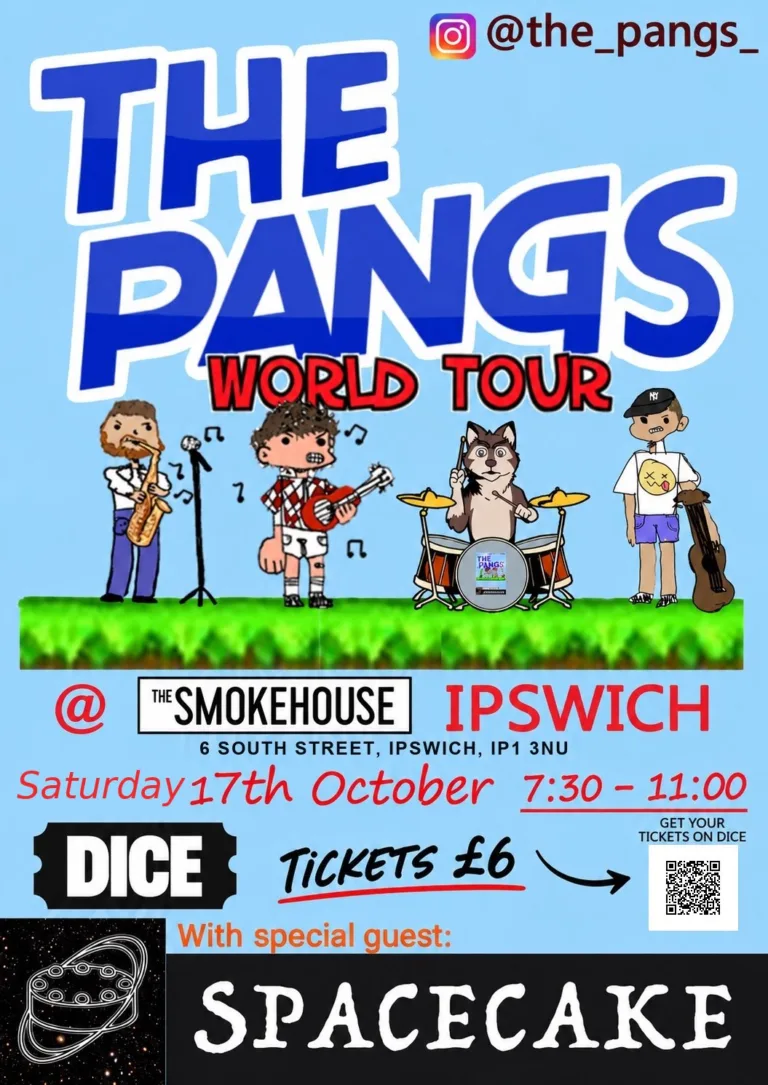 The Pangs / Spacecake - Ipswich.love