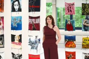 Ipswich graduate thanks tutors with crocheted caricatures - Ipswich.love