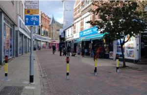 New bollards to enforce vehicle-free hours in Ipswich town centre - Ipswich.love